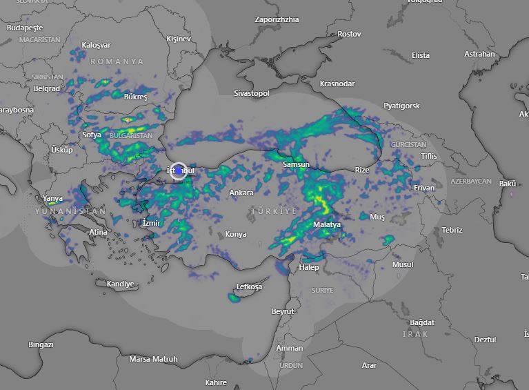 Meteoroloji saat verip 11 ili uyardı. Gök gürültülü sağanak vuracak 9